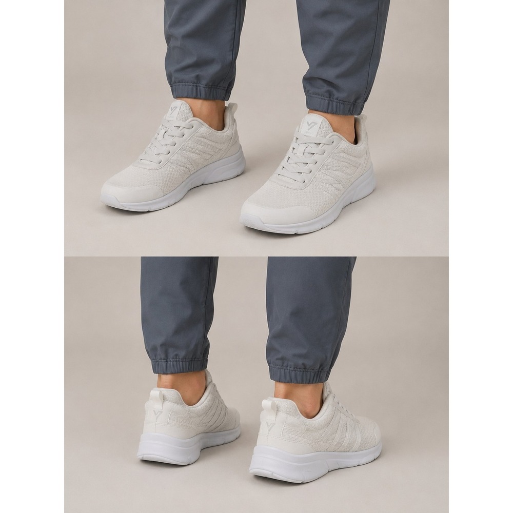 Vionic Shay Women's Walking Sneakers White Orthopedic Comfort Shoes 7.5